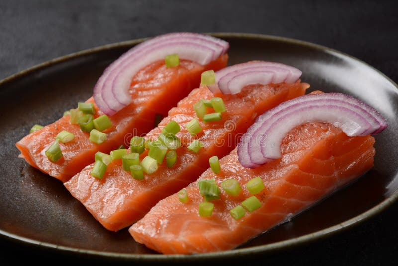 Rakfisk Norwegian Fish Dish Made from Trout or Sometimes Char, Salted