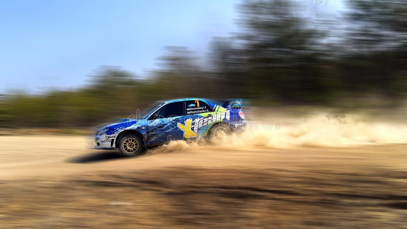 Rally Car Subaru Impreza STI