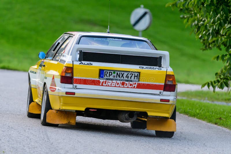 Rallye de austria leyendas rallye arboe fotografía de archivo