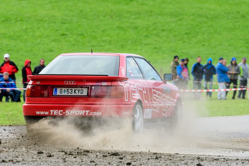 Rallye de austria leyendas rallye arboe imagenes de archivo