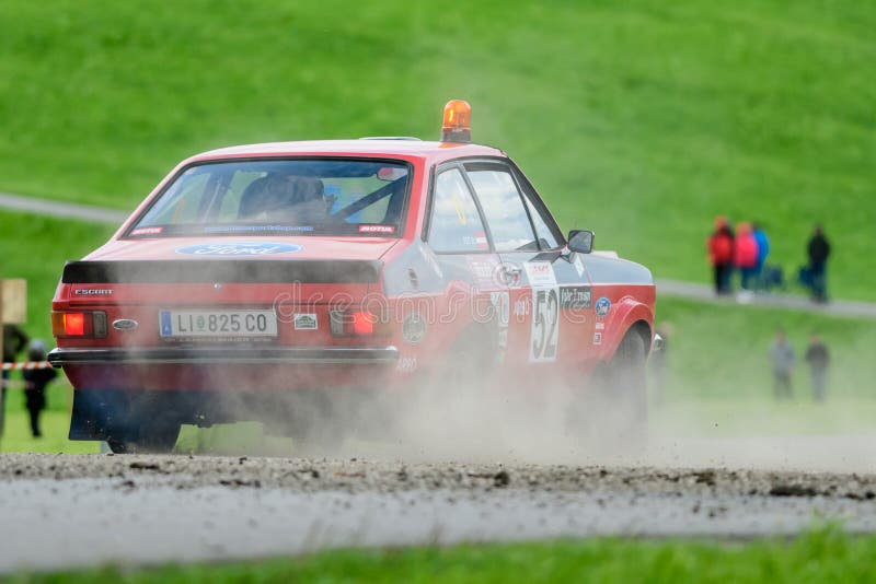 Rallye de austria leyendas rallye arboe imágenes de archivo libres de regalías