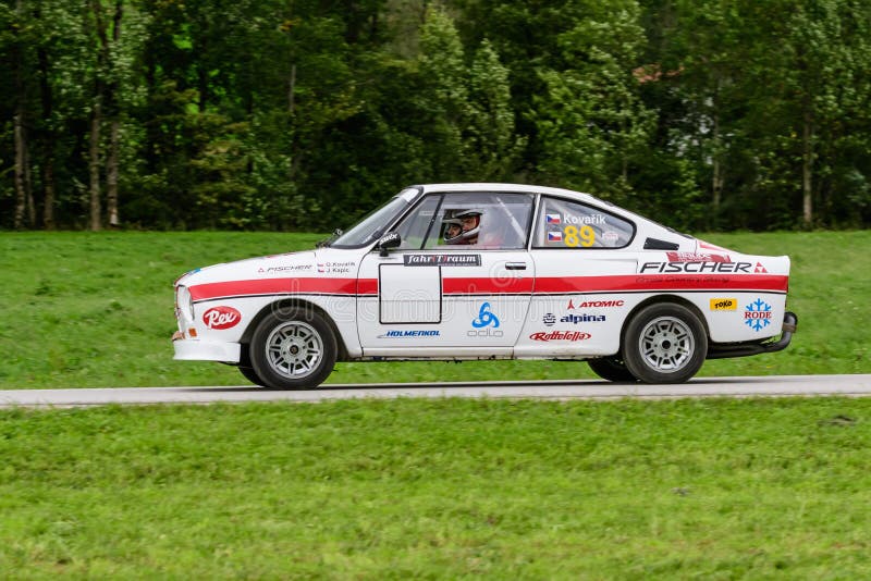 Rallye de austria leyendas rallye arboe imagen de archivo