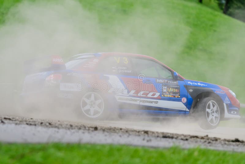 Rallye de austria leyendas rallye arboe imagen de archivo