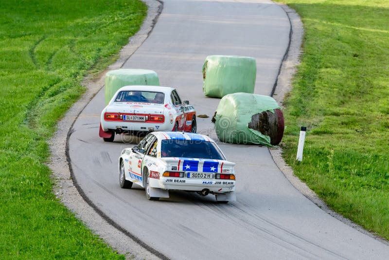 Rallye de austria leyendas rallye arboe fotos de archivo libres de regalías
