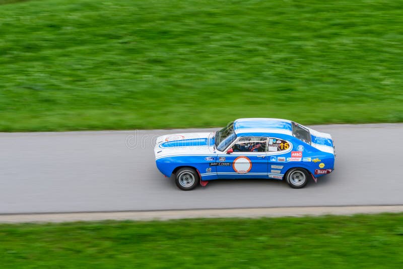 Rallye de austria leyendas rallye arboe foto de archivo libre de regalías