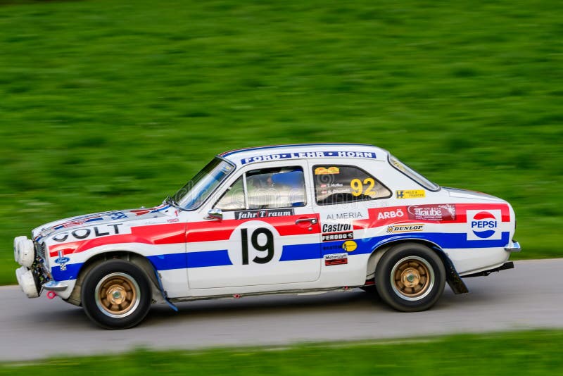 Rallye de austria leyendas rallye arboe imagen de archivo