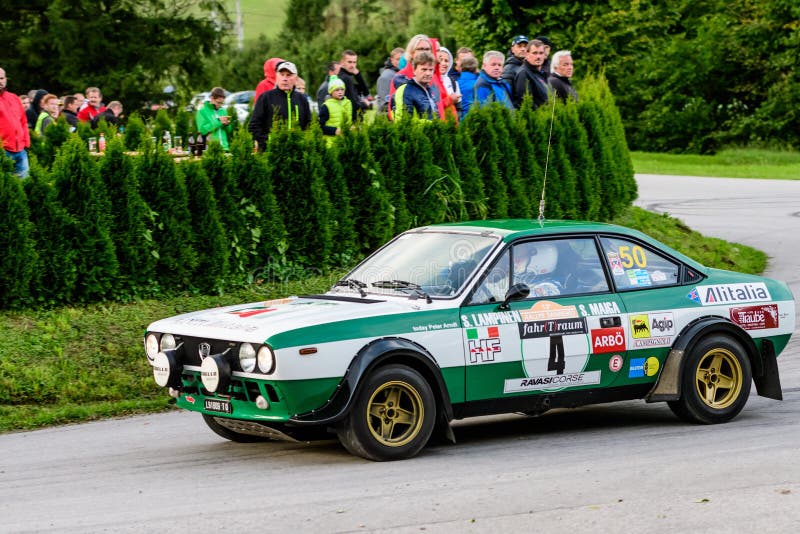 Rallye de austria leyendas rallye arboe imagen de archivo libre de regalías