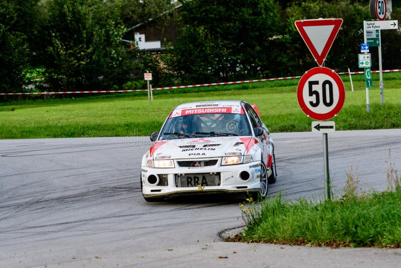 Rallye de austria leyendas rallye arboe foto de archivo libre de regalías