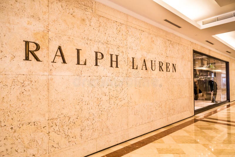 Ralph Lauren Signage on Its Outlet in KLCC Kuala Lumpur Editorial  Photography - Image of luxury, commerce: 71810842