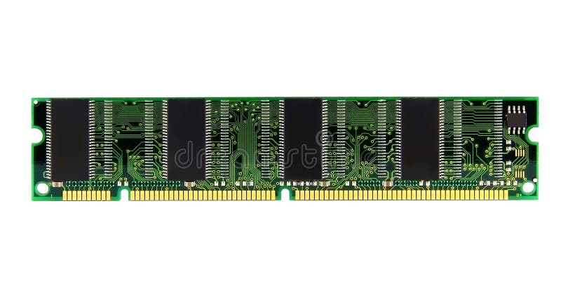 RAM module for computer stock photography