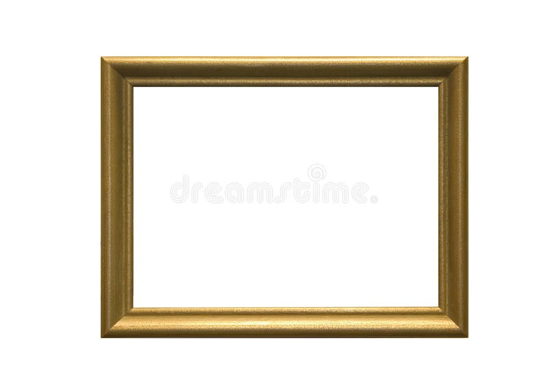 antique frame isolated on a white background. antique frame isolated on a white background