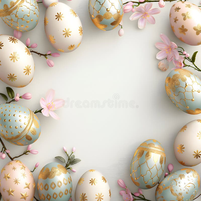 Background design for Easter festival presentation. Suitable for social media post. Aspect ratio 1:1, square image. Generated AI. Background design for Easter festival presentation. Suitable for social media post. Aspect ratio 1:1, square image. Generated AI