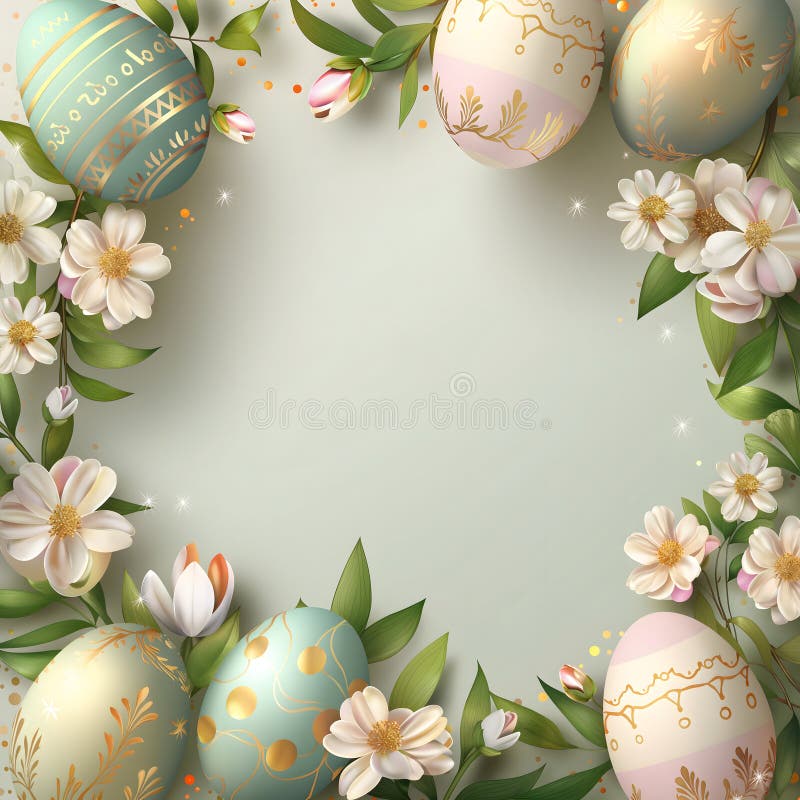 Background design for Easter festival presentation. Suitable for social media post. Aspect ratio 1:1, square image. Generated AI. Background design for Easter festival presentation. Suitable for social media post. Aspect ratio 1:1, square image. Generated AI