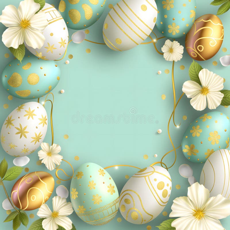 Background design for Easter festival presentation. Suitable for social media post. Aspect ratio 1:1, square image. Generated AI. Background design for Easter festival presentation. Suitable for social media post. Aspect ratio 1:1, square image. Generated AI