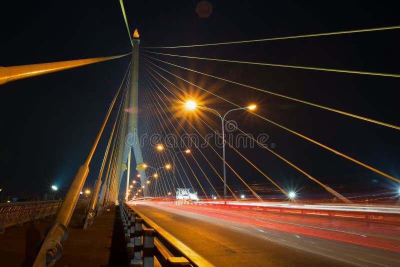 Rama VIII Brug stock fotografie Rama VIII Brug stock fotografie