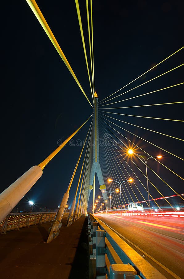 Rama VIII Brug royalty-vrije stock afbeelding Rama VIII Brug royalty-vrije stock afbeelding