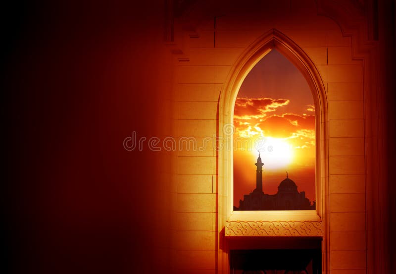 Ramadan Kareem bakgrund royaltyfri foto