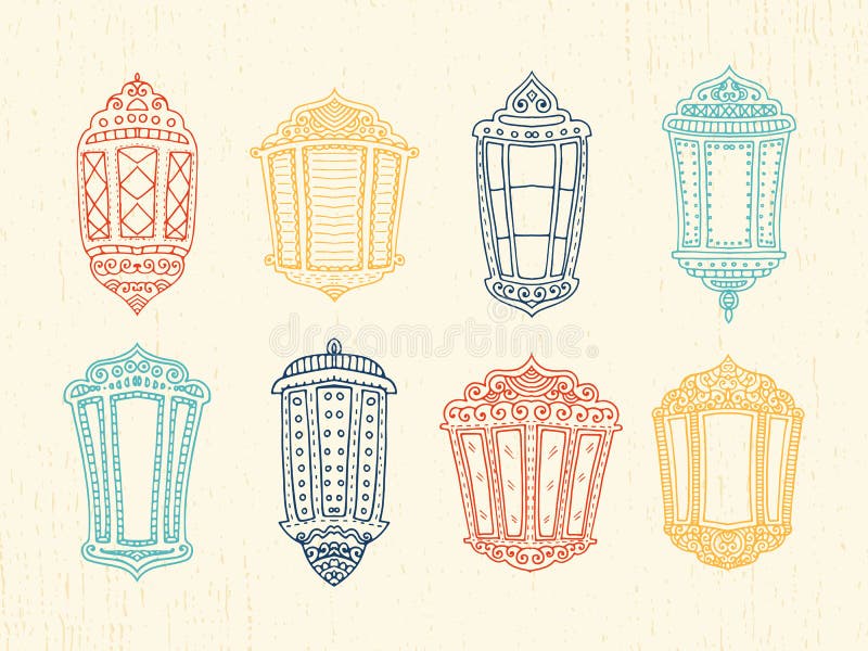 Ramadan Kareem card vector illustration