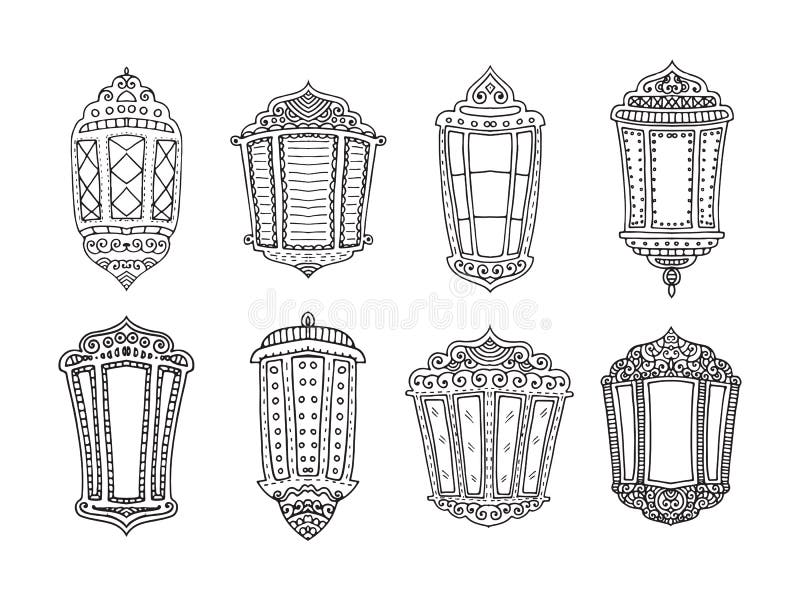 Ramadan Kareem card stock illustration