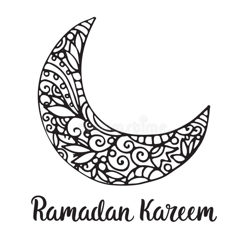 Ramadan Kareem card stock illustration