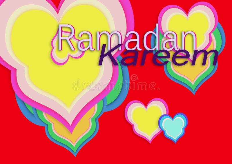 Ramadan Kareem-groetkaart vector illustratie Ramadan Kareem-groetkaart vector illustratie