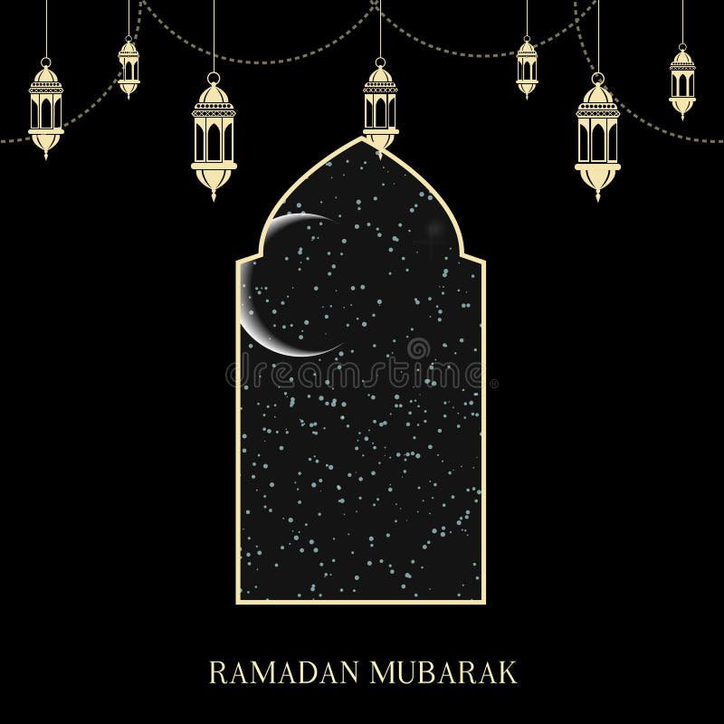 Ramadan Kareem h?lsningkort med islamiska prydnader vektor vektor illustrationer Ramadan Kareem h?lsningkort med islamiska prydnader vektor vektor illustrationer
