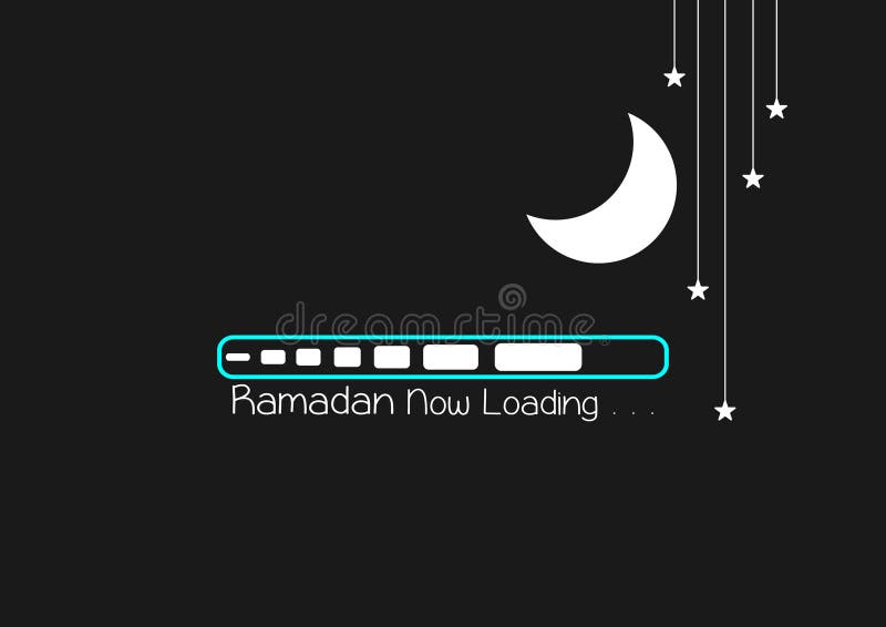 Ramadan Kareem Now-lading de Islamitische koepel van de ontwerpmoskee vector illustratie Ramadan Kareem Now-lading de Islamitische koepel van de ontwerpmoskee vector illustratie