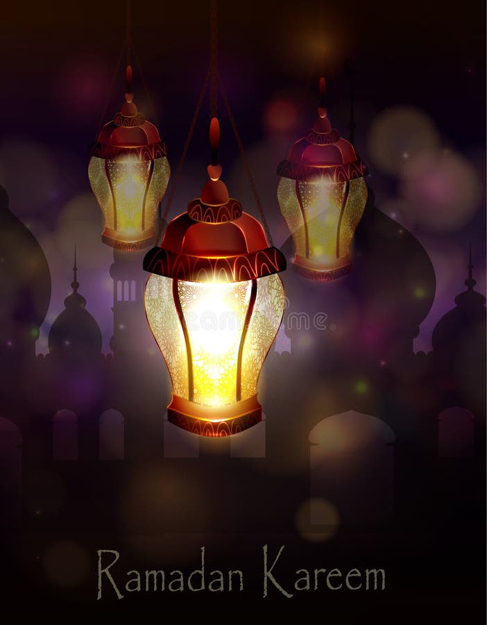 Ramadan Kareem, powitania tło ilustracja wektor Ramadan Kareem, powitania tło ilustracja wektor