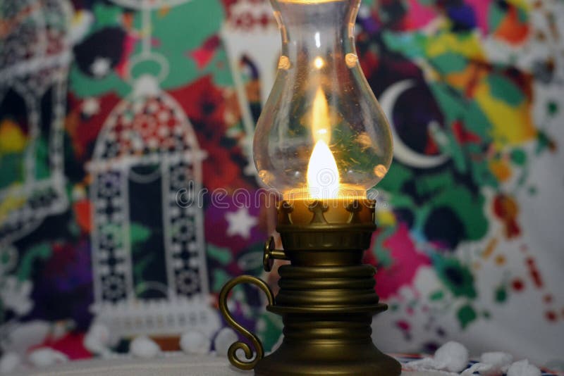 2 pcs Ramadan Lantern Lamp Fanoos Egyptian Halal Ramdan Mosque  OD647