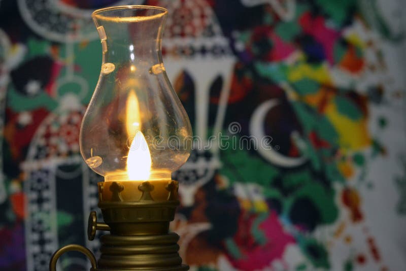 2 pcs Ramadan Lantern Lamp Fanoos Egyptian Halal Ramdan Mosque  OD647