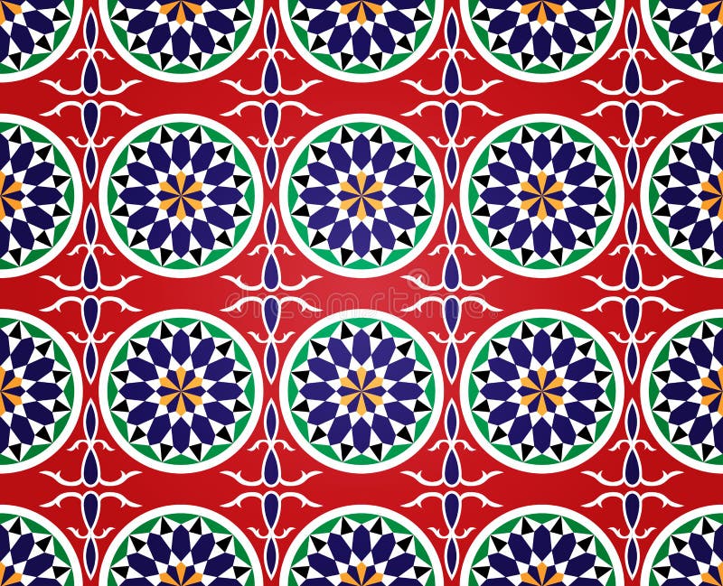 ramadan seamless för egyptisk modell royaltyfri illustrationer ramadan seamless för egyptisk modell royaltyfri illustrationer