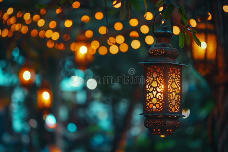 Ramadan Vibes Image for Background or Banner, Islamic or Moslem