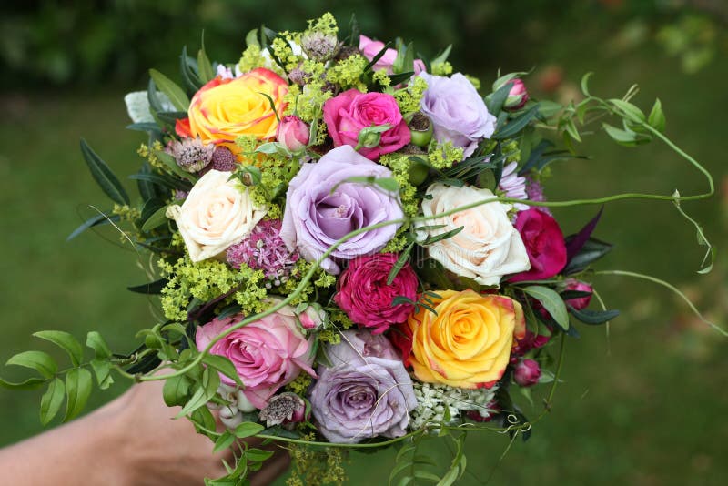 Ramalhete nupcial imagens de stock Ramalhete nupcial imagens de stock