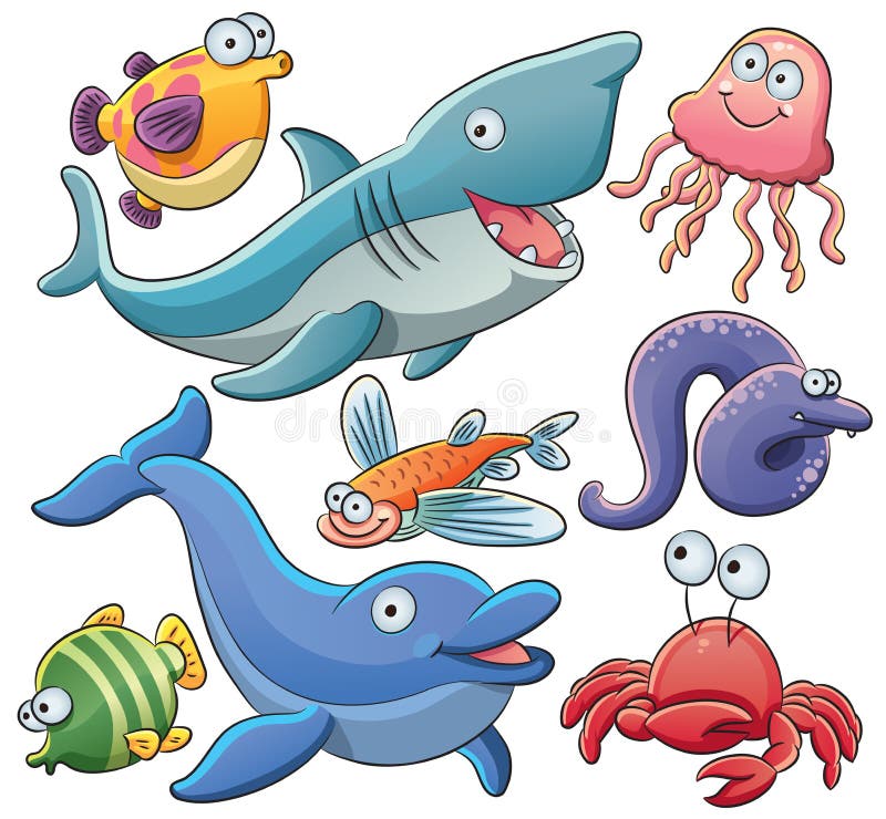 Ramassage d'animaux de mer illustration libre de droits Ramassage d'animaux de mer illustration libre de droits