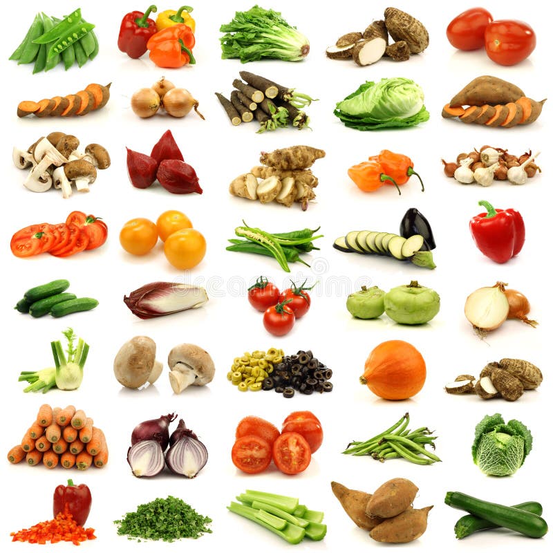 Ramassage de légumes frais et colorés photographie stock libre de droits Ramassage de légumes frais et colorés photographie stock libre de droits