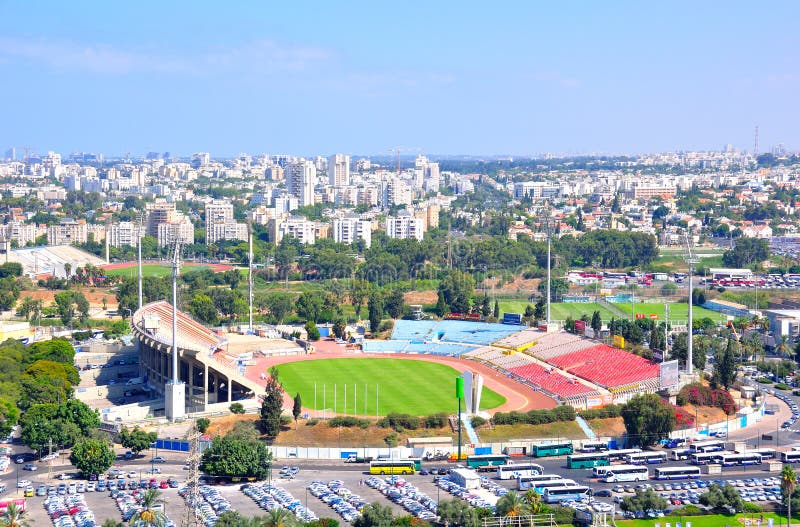Ramat Gan Stadium, Israel editorial image. Image of event - 43772835