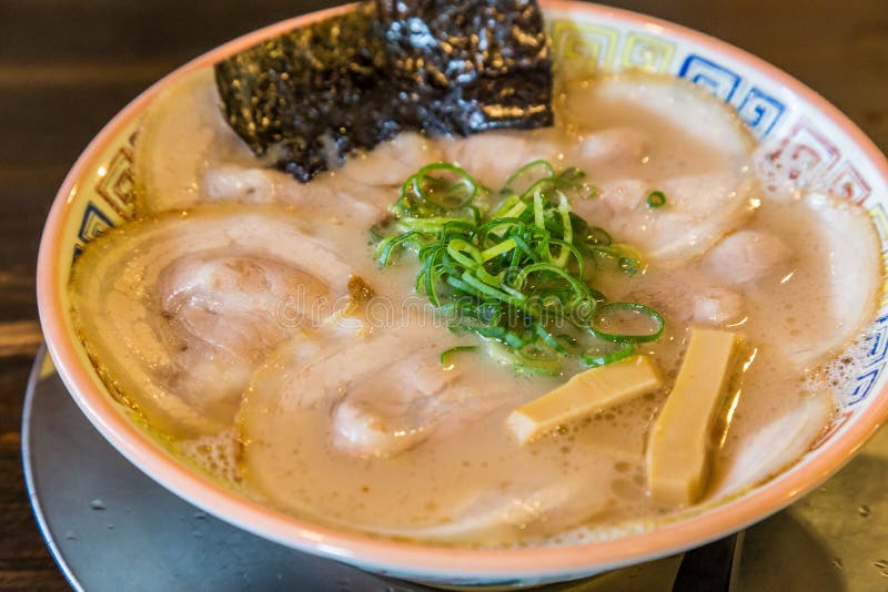 Delicious chashu ramen in Kurume, Fukuoka. Delicious chashu ramen in Kurume, Fukuoka