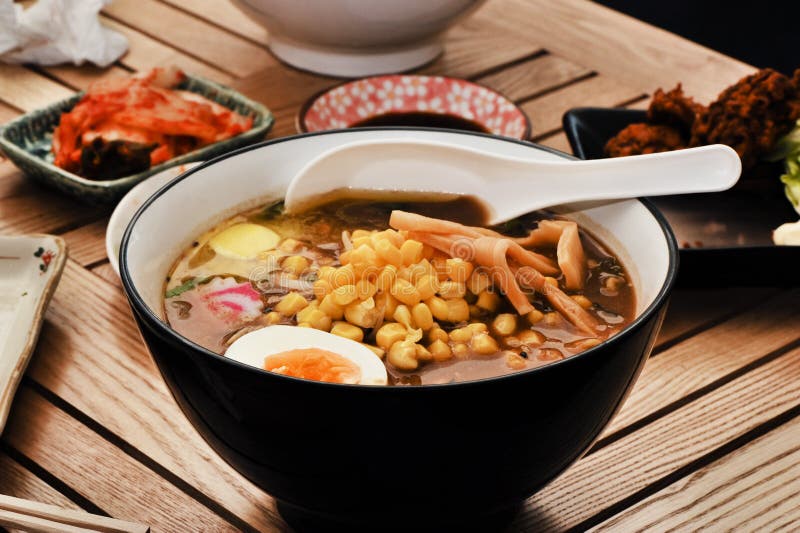 Ramen met graan royalty-vrije stock foto Ramen met graan royalty-vrije stock foto