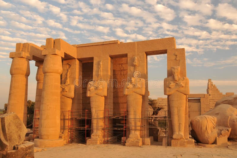 Ramesseum royalty free stock image