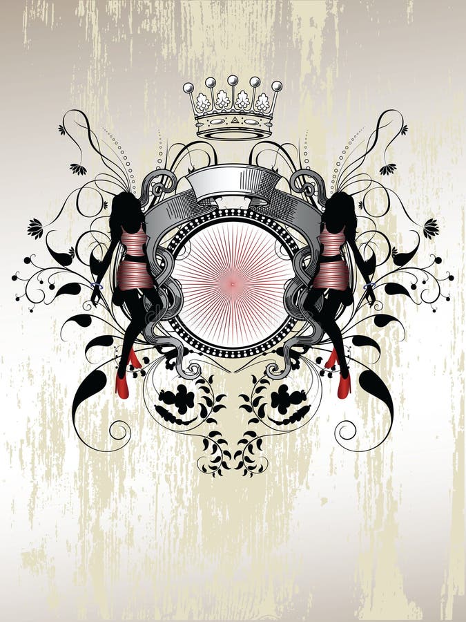 ramkvinna royaltyfri illustrationer ramkvinna royaltyfri illustrationer