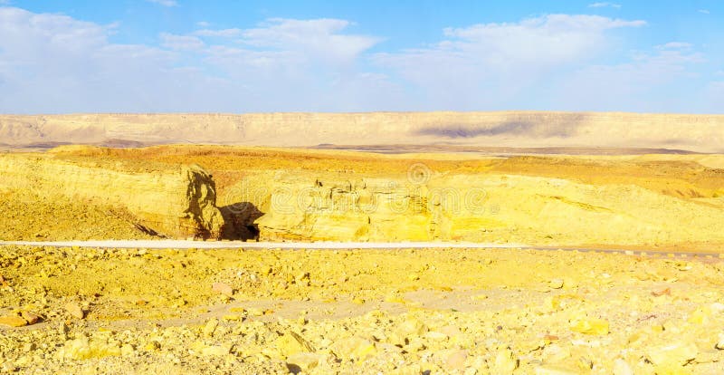 Ramon Colors Route, in Makhtesh Ramon Ramon Crater Stock Photo - Image of  outdoor, israel: 170386848