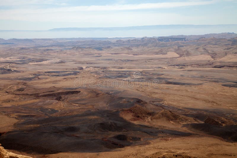 Ramon Crater fotografie stock Ramon Crater fotografie stock