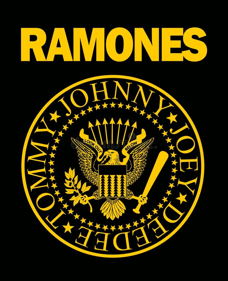 RAMONES PRESIDENT BAND LOGO