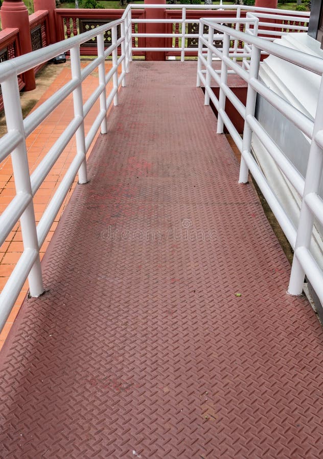 Wheelchairs ramp stock image. Image of drive, building 33334171