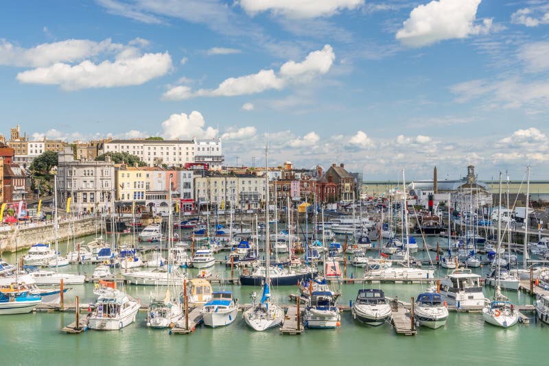Ramsgate Kent England stock image. Image of harbours 30714857