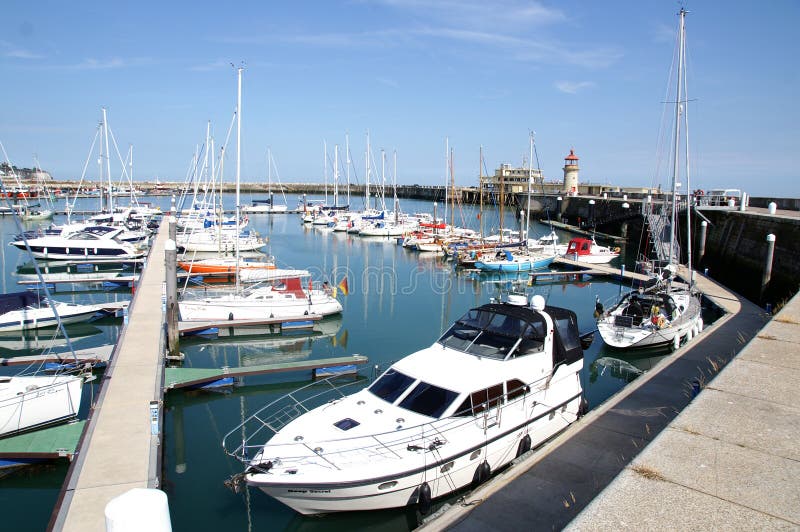 Ramsgate harbor and light house