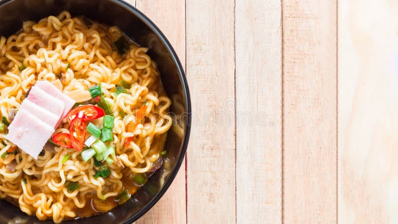 Ramyun стоковая фотография Ramyun стоковая фотография