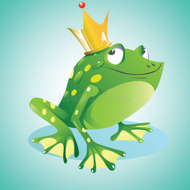 Rana del príncipe ilustración del vector Rana del príncipe ilustración del vector