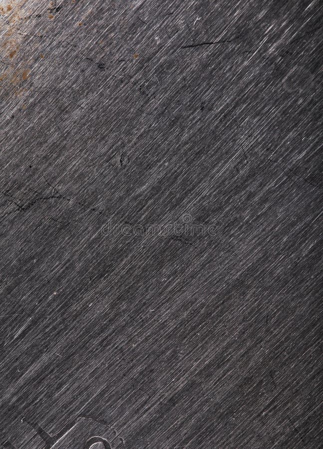 Randig metallisk textur med skrapor av olika djup royaltyfria bilder Randig metallisk textur med skrapor av olika djup royaltyfria bilder