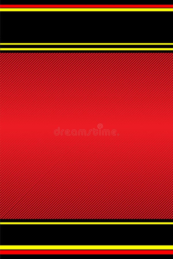 Randig wallpaper stock illustrationer